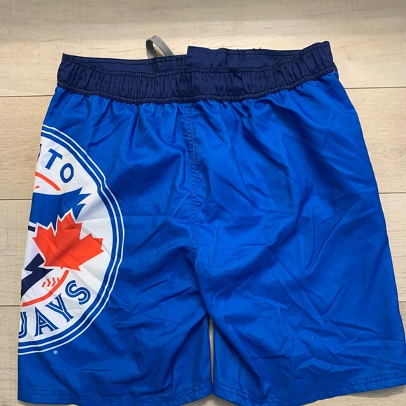 Toronto BlueJays licensed swim trunks size Medium mesh liner drawstring - Picture 4 of 6